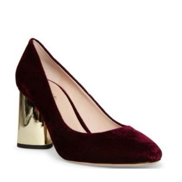 Kate Spade Shoes - Kate Spade Sybil Gem Block-Heel Pumps